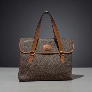 Vintage Nina Ricci Logo Tote / Shoulder Bag